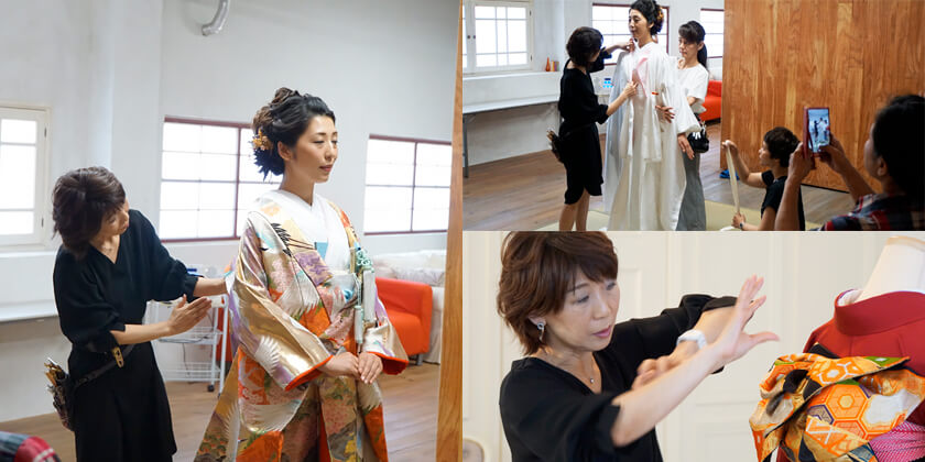 ２０１７年　７月　【杉山幸恵 書籍出版記念 『夏講座』｢着付け特別講習会｣】